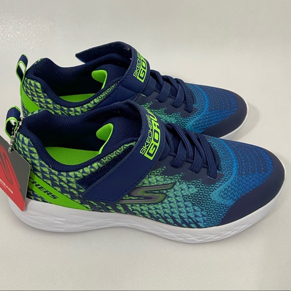 Skechers Go Run Sneakers - Youth Boys Size US 3 - Picture 4 of 6